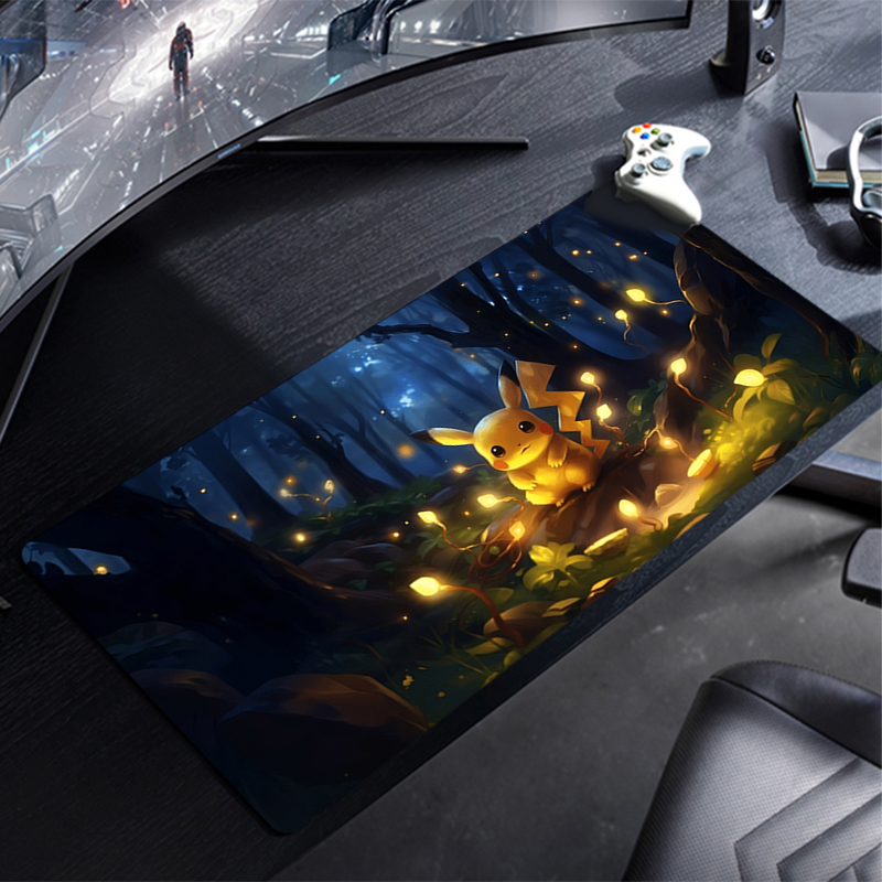 Gaming Keyboard Mini - Tapete de Rato P-Pikachus para Jogos