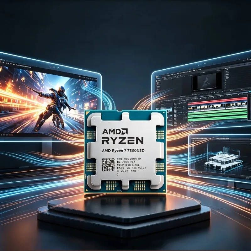 AMD Ryzen 7 7800X3D, CPU para  - Amd Cpu Ryzen 7 avaliação e preço